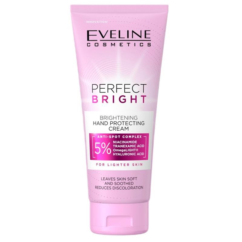 Eveline crema mani protettiva illuminante perfect bright 100ml