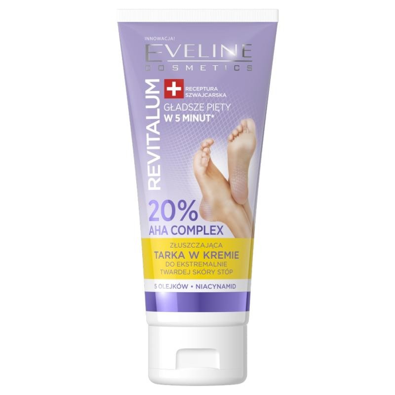Eveline crema esfoliante revitallum grattugia per piedi estremamente secchi 75 ml
