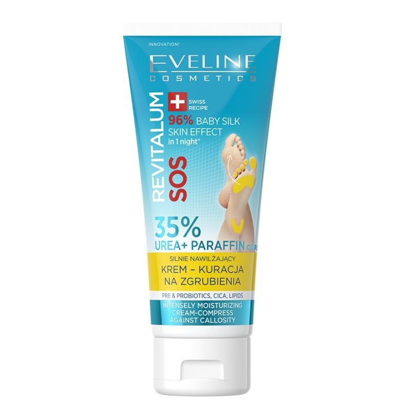 Eveline crema revitalum per il trattamento dei calli sui piedi 75 ml