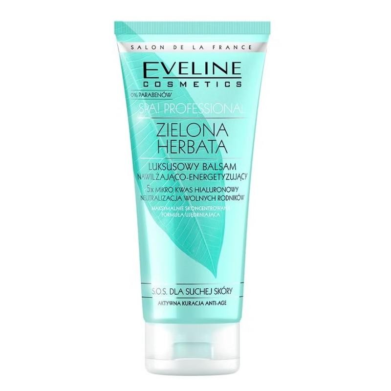Eveline lozione corpo idratante ed energizzante salon de la france tè verde 200 ml
