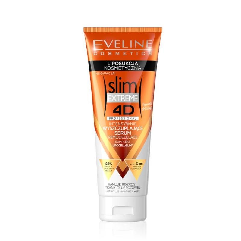 Eveline siero rimodellante snellente intensivo slim extreme 4d 250 ml