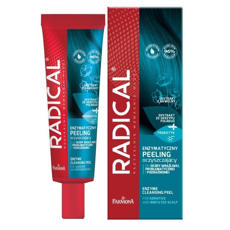 Farmona peeling detergente enzimatico radicale per pelli sensibili, problematiche e irritate 75 ml