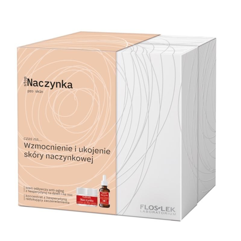 Floslek set stop capillari crema viso nutriente 50ml + concentrato viso riducente discromie 30ml