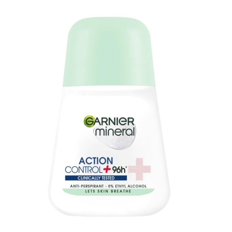 Garnier action control 96h donna roll-on antitraspirante roll-on 50ml