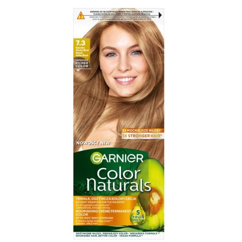 Garnier tinta per capelli color naturals 7.3 biondo dorato naturale