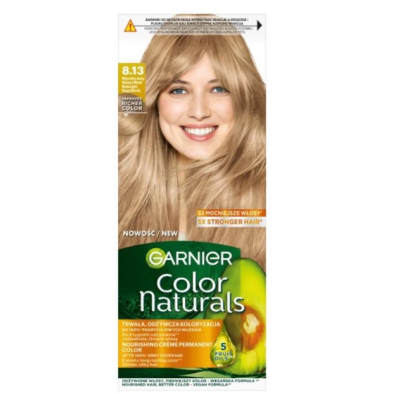 Garnier tinta per capelli color naturals 8.13 biondo chiaro naturale