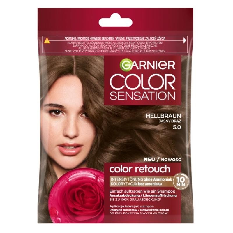 Garnier shampoo color retouch color 5.0 castano chiaro