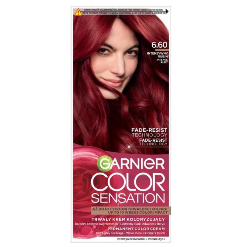 Garnier tinta per capelli color sensation creme 6.60 rubino intenso