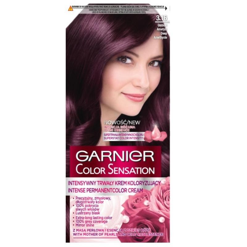 Garnier tinta per capelli color sensation 3.16 ametista intenso