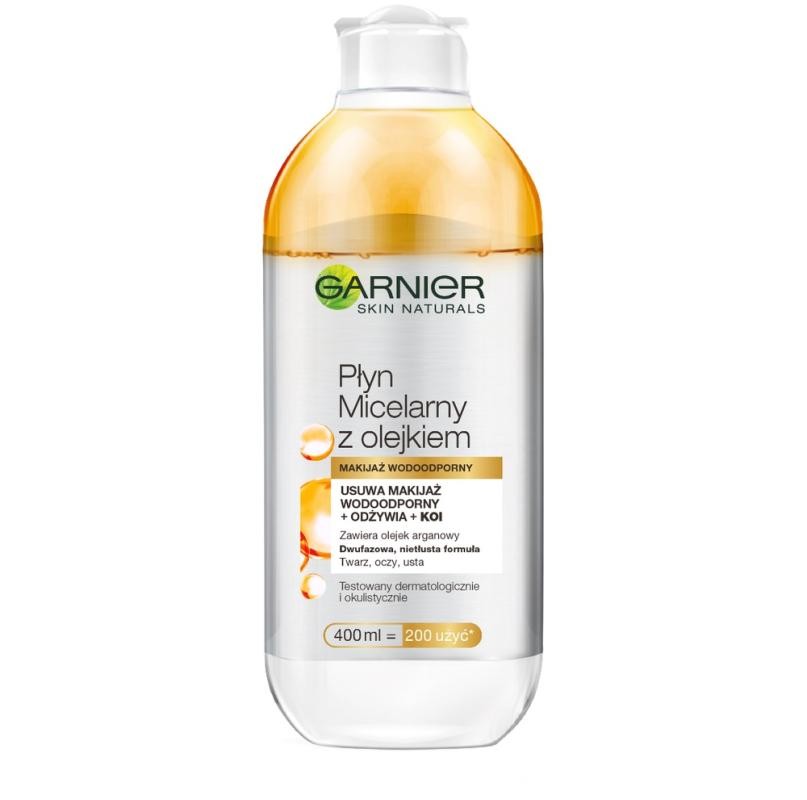 Garnier skin naturals fluido micellare con olio 400 ml