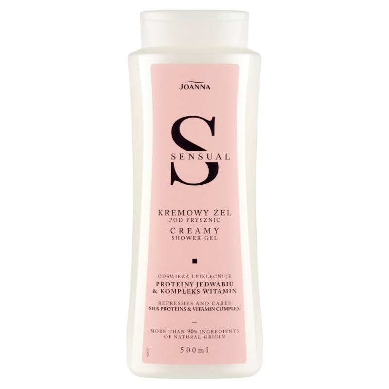 Joanna gel doccia cremoso sensuale alle proteine della seta 500 ml