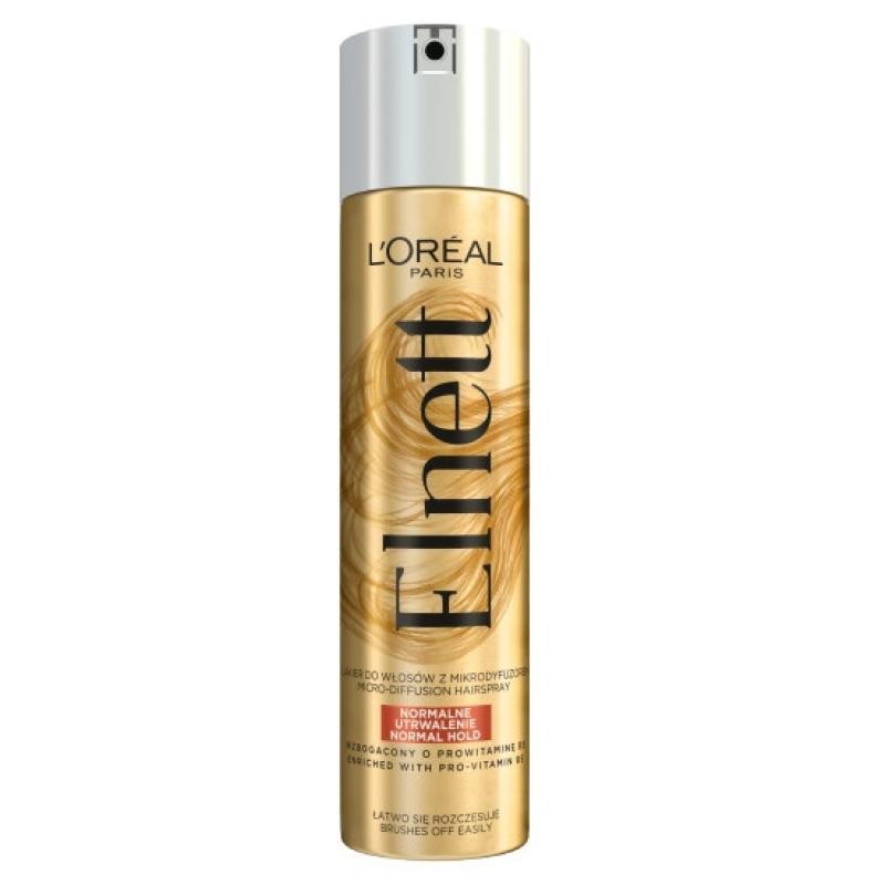 L'oreal lacca per capelli elnett con micro diffusore, tenuta normale, 200 ml