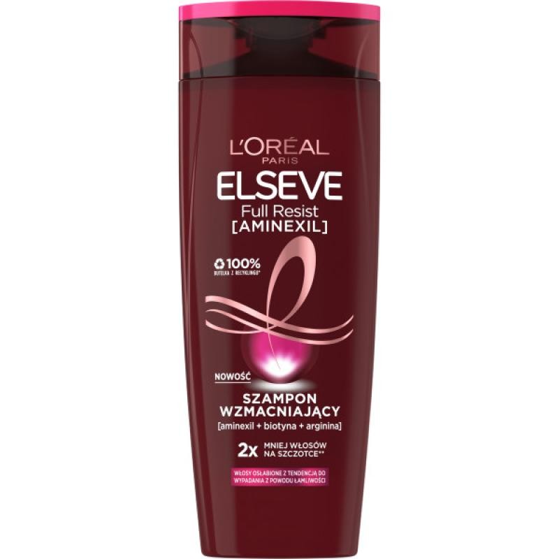 L'oreal elseve arginine resist x3 shampoo rinforzante per capelli 400 ml