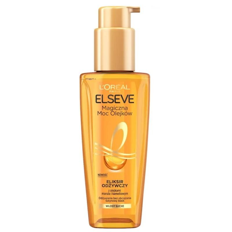 L'oreal elseve elixir oil elixir 6 oli di fiori nutriente per tutti i tipi di capelli 100 ml