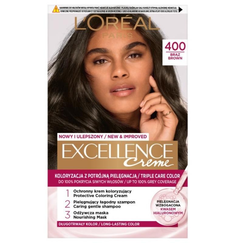 L'oreal tinta per capelli excellence creme 4 castano