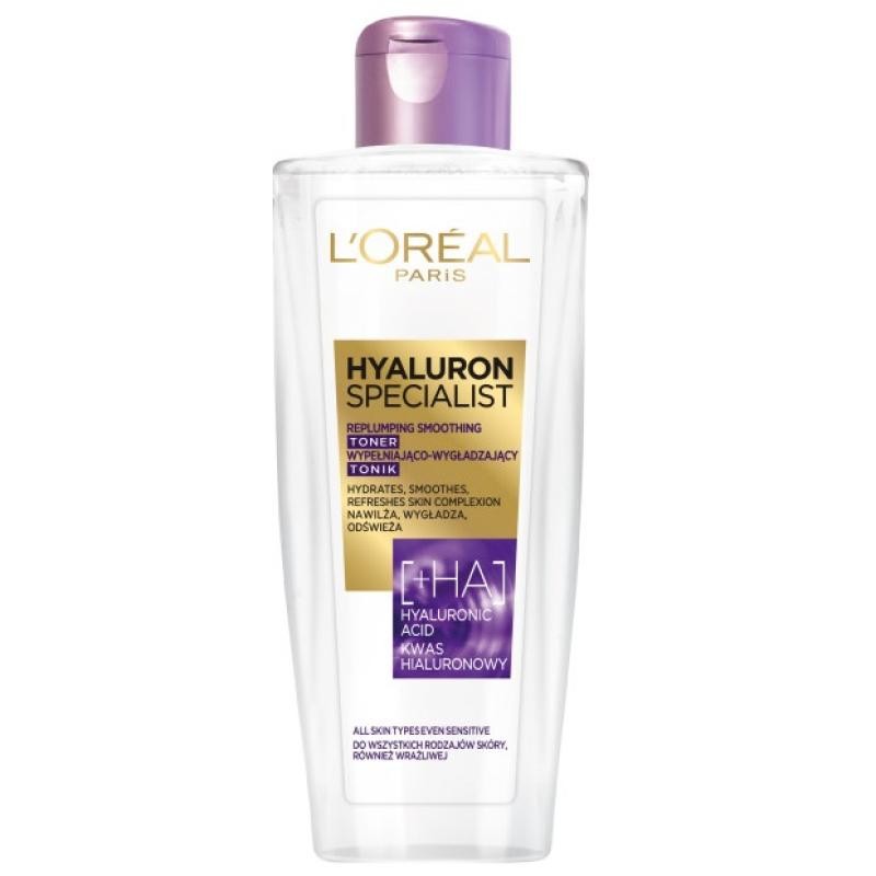 L'oreal tonico viso riempitivo e levigante hyaluron specialist 200 ml