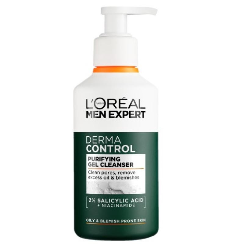 L'oreal men expert derma control gel detergente con niacinamide 260 ml