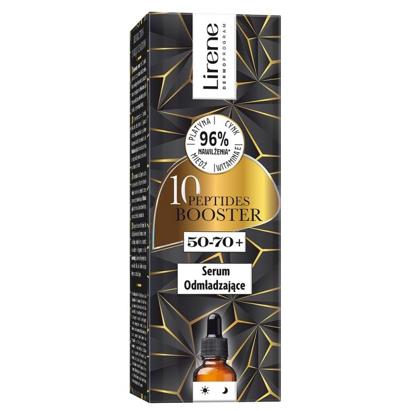 Lirene siero ringiovanente 10 peptides booster 50-70+ 30 ml