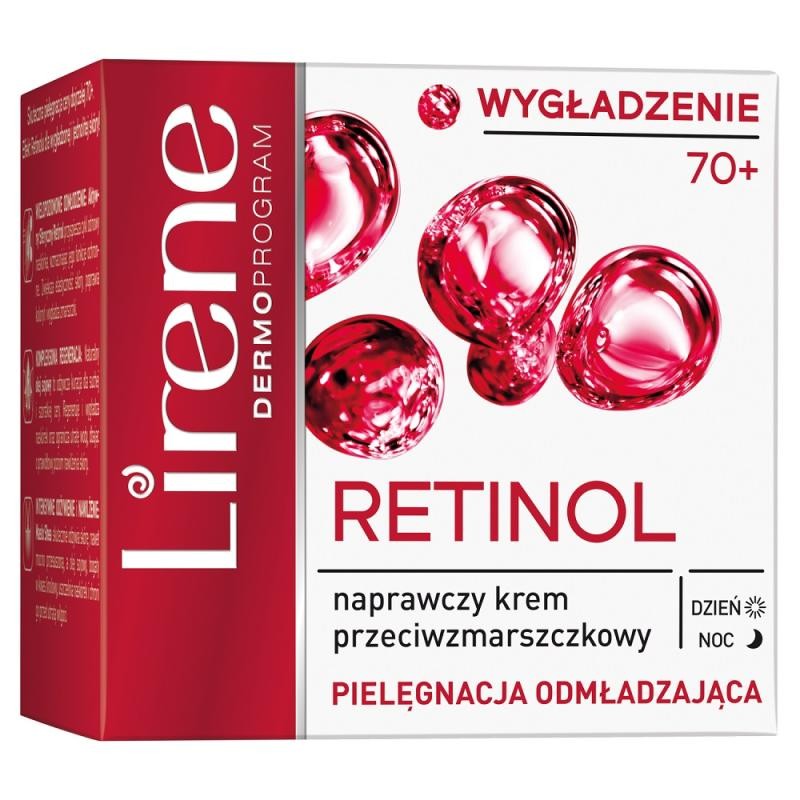 Lirene crema antirughe riparatrice al retinolo giorno e notte 50 ml