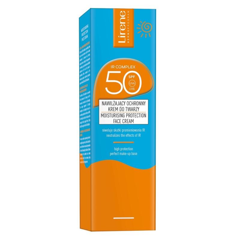 Lirene crema viso protettiva idratante solare spf50 40ml