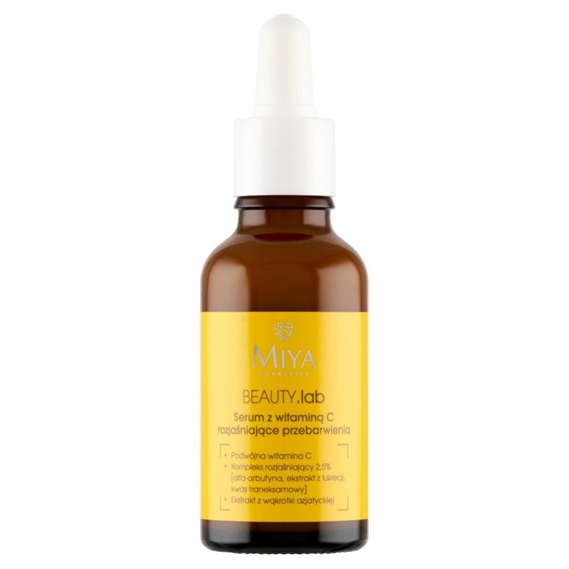 Miya siero beauty.lab con vitamina c schiarente per discromie 30 ml