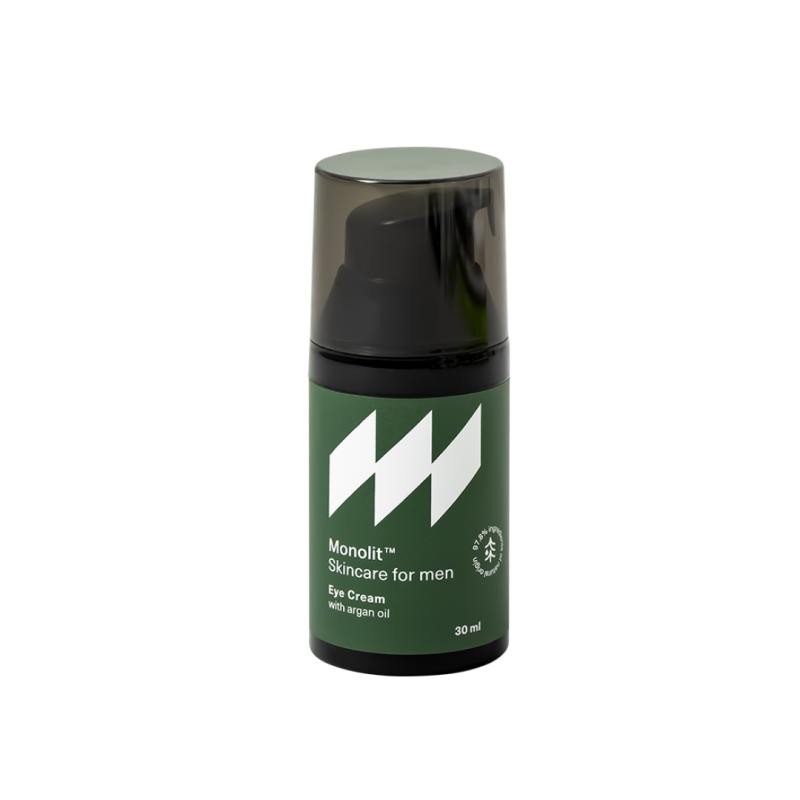 Monolit skincare for men eye cream crema contorno occhi per uomo con olio di argan 50 ml