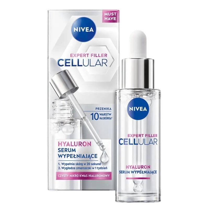 Nivea cellular expert filler siero riempitivo all'acido ialuronico 30 ml