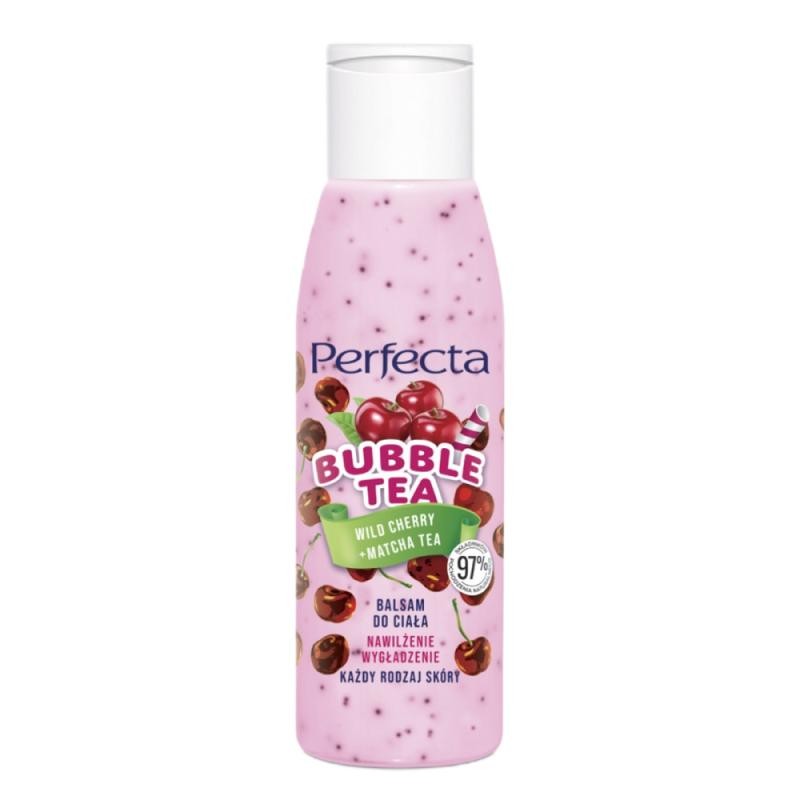 Perfecta lozione corpo bubble tea ciliegia selvatica + tè matcha 100 ml