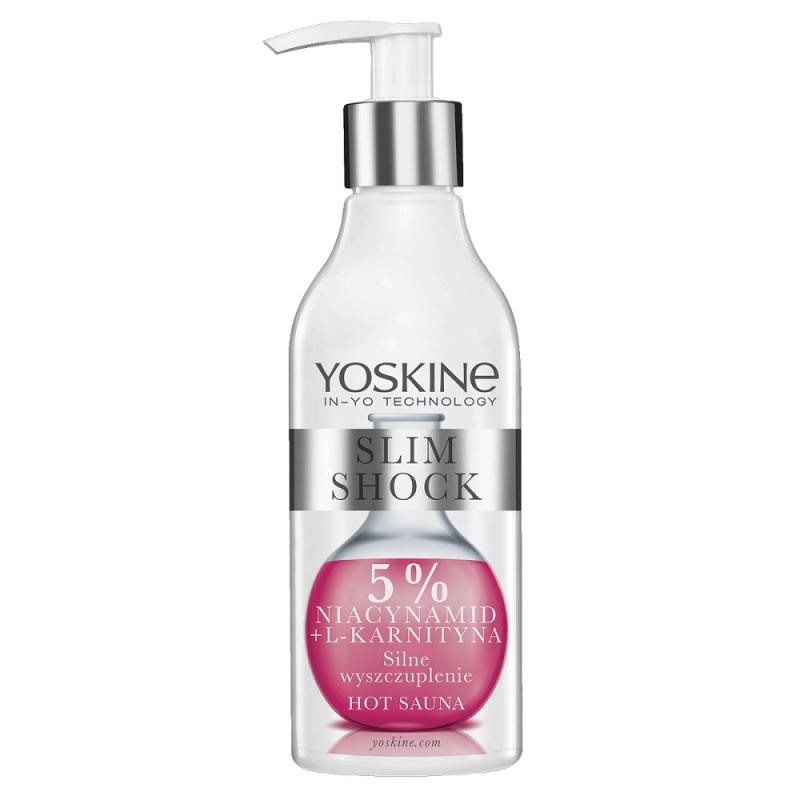 Yoskine balsamo dimagrante forte slim shock hot sauna 5% niacinamide + l-carnitina 200 ml