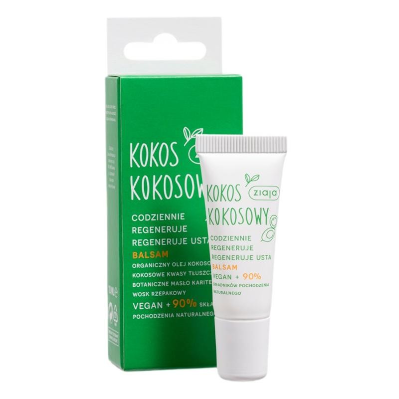 Ziaja balsamo labbra rigenerante al cocco 10 ml