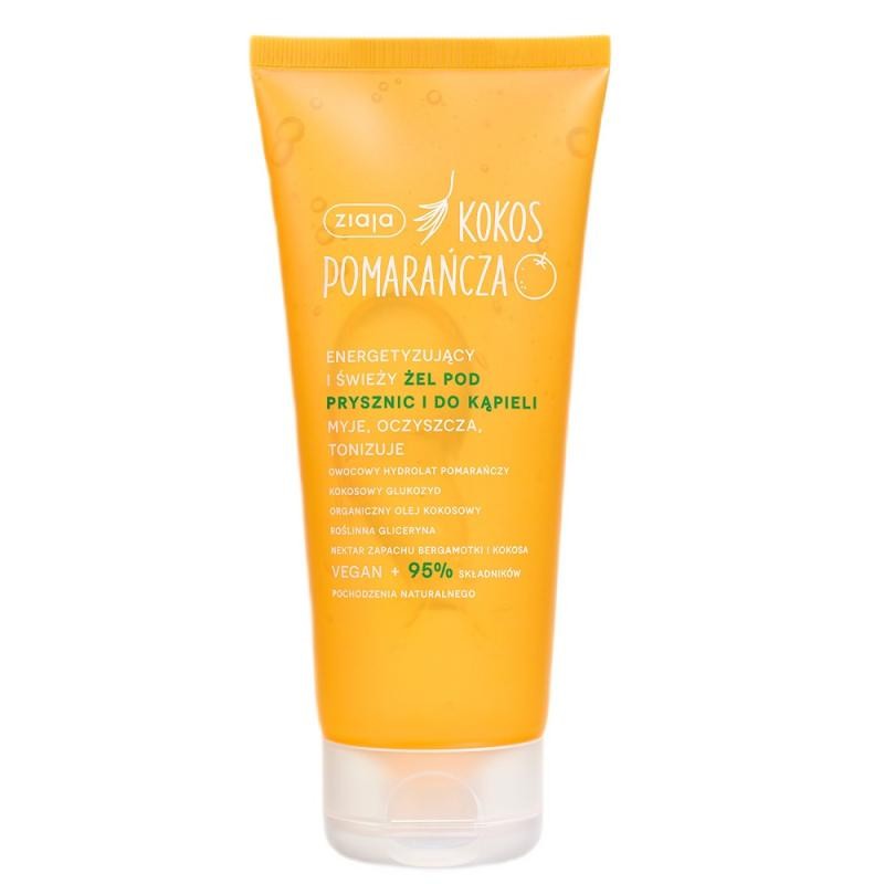 Ziaja docciaschiuma energizzante e fresco coconut orange 200ml