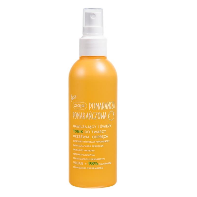 Ziaja tonico viso idratante e fresco coconut orange 190ml