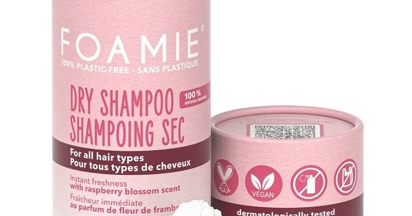 Foamie Berry Brunette Dry Shampoo capelli castani e scuri Shampoo secco 400g Donna