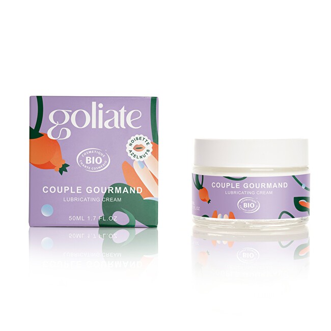 Goliate Crema lubrificante e massaggiante commestibile 2in1 Crema lubrificante alla vaniglia BIO 50ml unisex