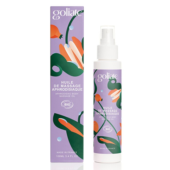 Goliate Olio per massaggio corpo afrodisiaco Olio per massaggio corpo afrodisiaco BIOLOGICO 100ml unisex
