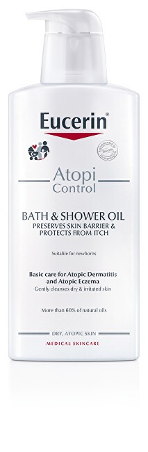 Eucerin Olio doccia 400ml AtopiControl unisex