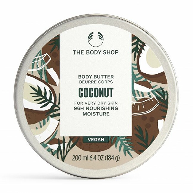 The Body Shop Burro corpo per pelli molto secche Burro corpo al cocco 200ml donna