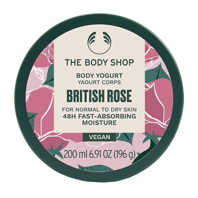 The Body Shop Yogurt corpo British Rose Yogurt corpo 200ml donna