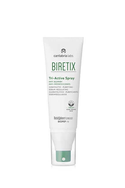 BIRETIX Spray per pelli problematiche per tutto il corpo Tri-Active Spray 100ml donna