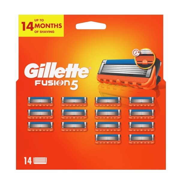 Gillette Testina di ricambio Fusion Manual 14 pz uomo
