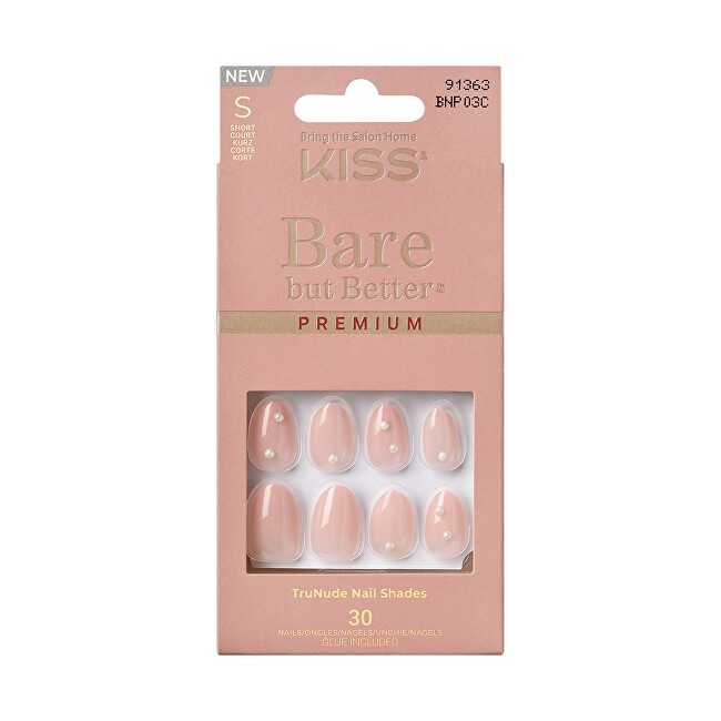 KISS Unghie Premium Bare-But-Better - Slay 30 pezzi donna
