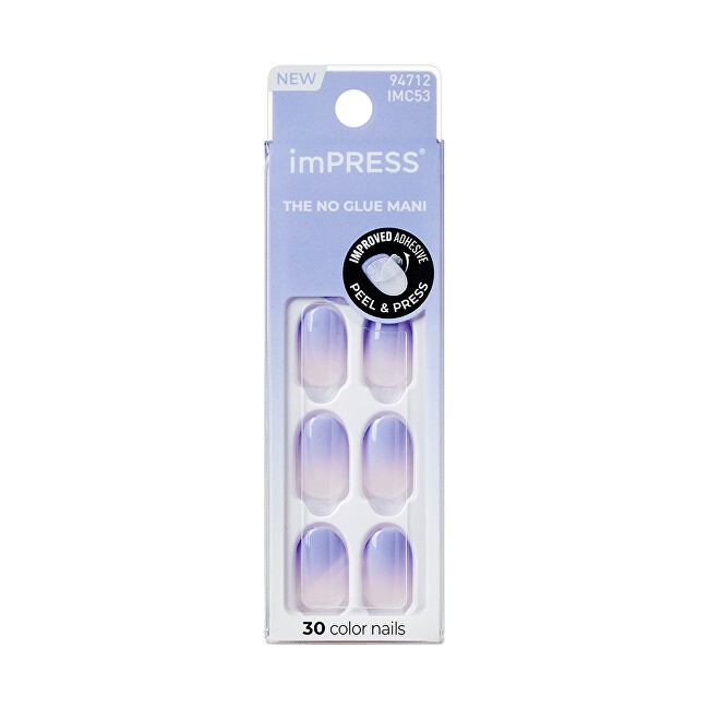 KISS Unghie autoadesive imPRESS Color Nails Friendzone 30 pezzi donna