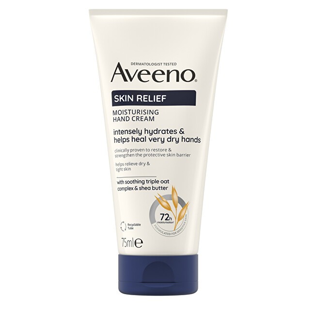 Aveeno Crema mani idratante Skin Relief 75ml donna