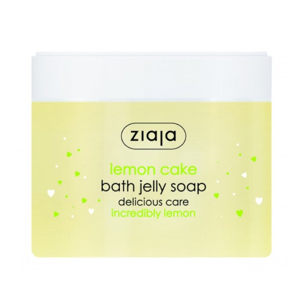 Ziaja Gelatina da bagno Lemon Cake Bagno Gelatina Sapone 260ml donna