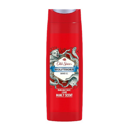 Old Spice Gel doccia Wolf Thorn 400ml uomo