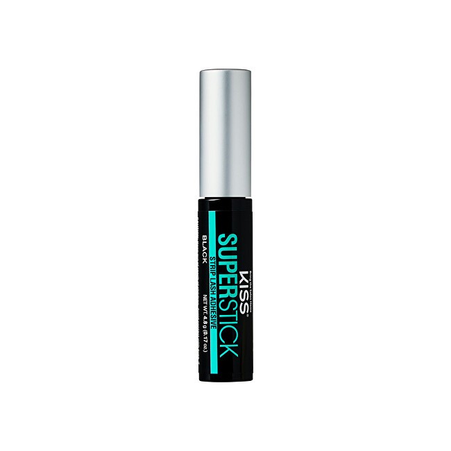 KISS Adesivo per ciglia Super Stick a lunga tenuta 5 giorni, 4,8 g, nero donna