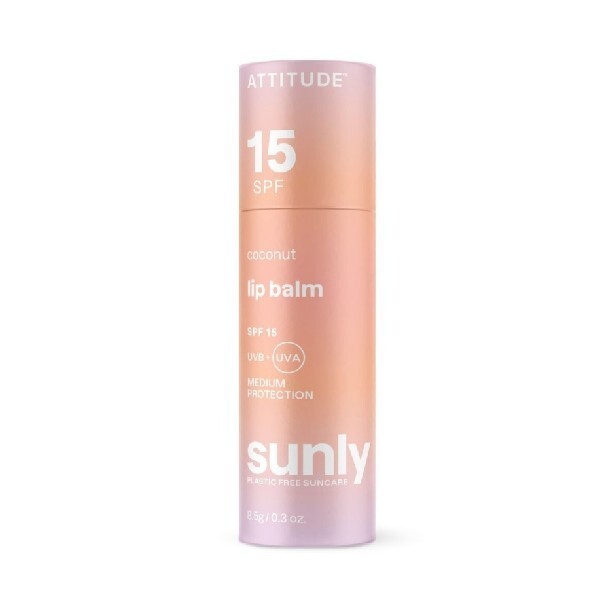 Attitude Balsamo labbra protettivo minerale al profumo di cocco SPF 15 Balsamo labbra 8,5 g donna