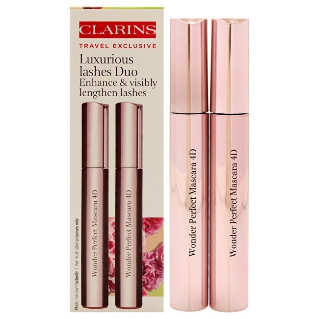 Clarins Set di mascara Duo Luxurious Lashes donna