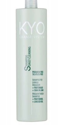 Kyo cleanse system maschera maschera detergente quotidiana per capelli con pantenolo e olio di lino 500ml