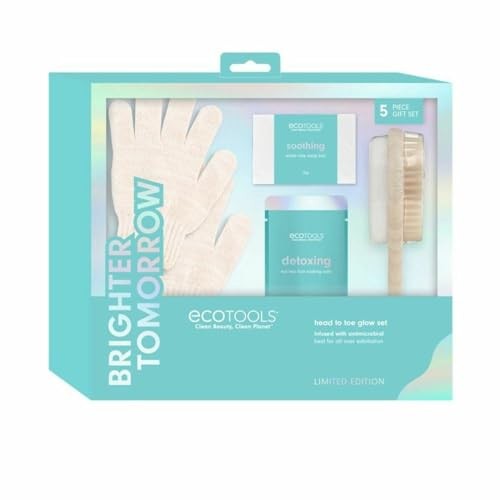 Ecotools BRIGHTER TOMORROW GLOW HEAD TO TOE set 4 pz unisex 4pz